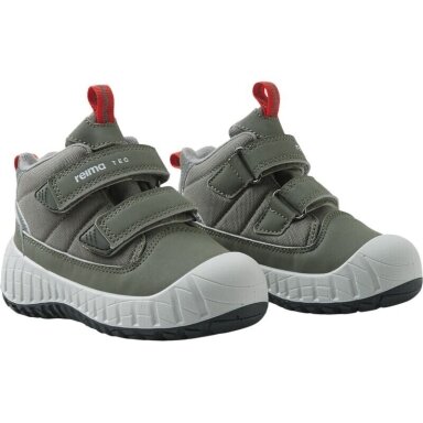 Auliniai Reima Passo 2.0 Greyish Green vaikiški ReimaTec batai rudeniui ir pavasariui Auliniai Reima Passo 2.0 Greyish Green vaikiški ReimaTec batai rudeniui ir pavasariui