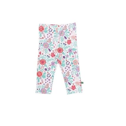 By Green Cotton gėlėtos 3/4 tamprės By Green Cotton gėlėtos 3/4 tamprės