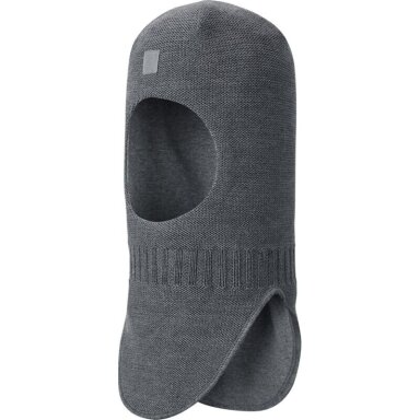 Reima Starrie Melange grey merino vilnos kepurė-šalmas vaikams Reima Starrie Melange grey merino vilnos kepurė-šalmas vaikams